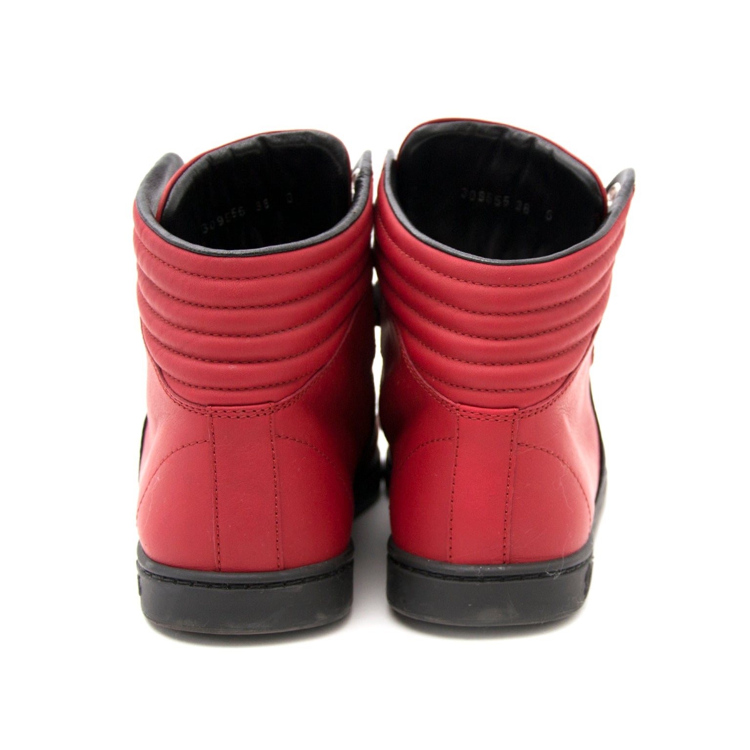 Baskets en nylon Gucci Silverstone rouges