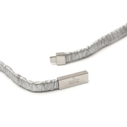 gucci zilver elastische riem nu te koop bij labellov vintage mode webshop belgië