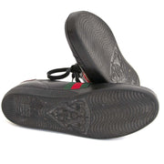Gucci Black Ace Embroidered Sneaker