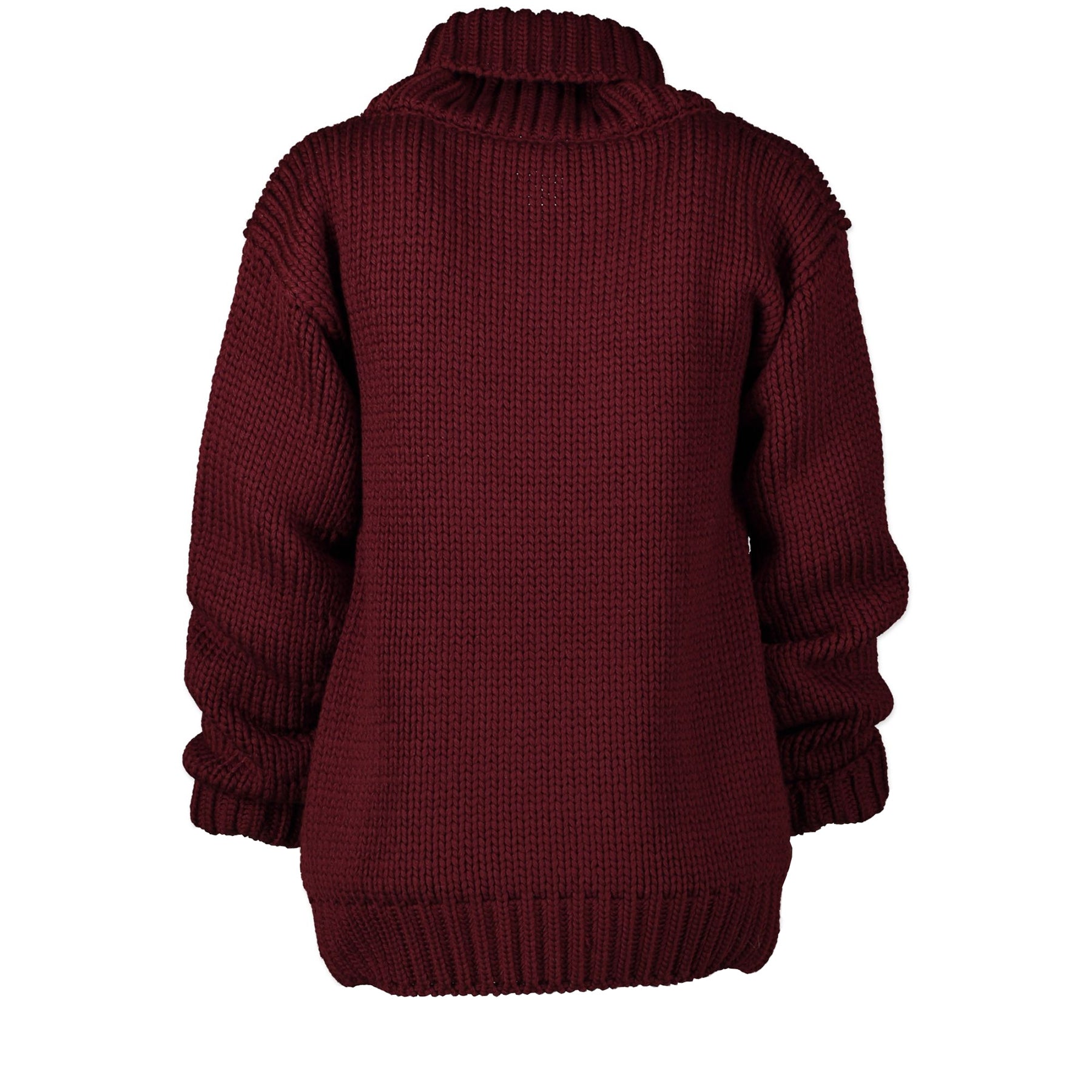Koop tweedehands Gucci Burgundy Knitted Sweater - XS aan de juiste prijs online in alle veiligheid aan bij LabellOV online webshop