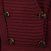 Gucci Burgundy Knitted Sweater - XS