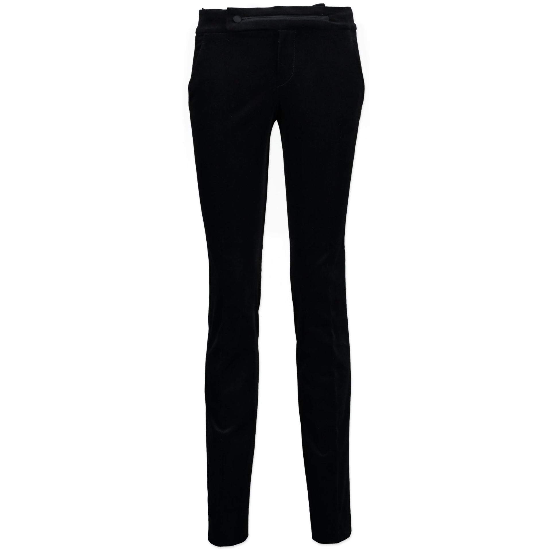 authentic secondhand Gucci Black velvet suit at Labellov at the right price. Vintage designer webshop. Safe and secure online shopping.
