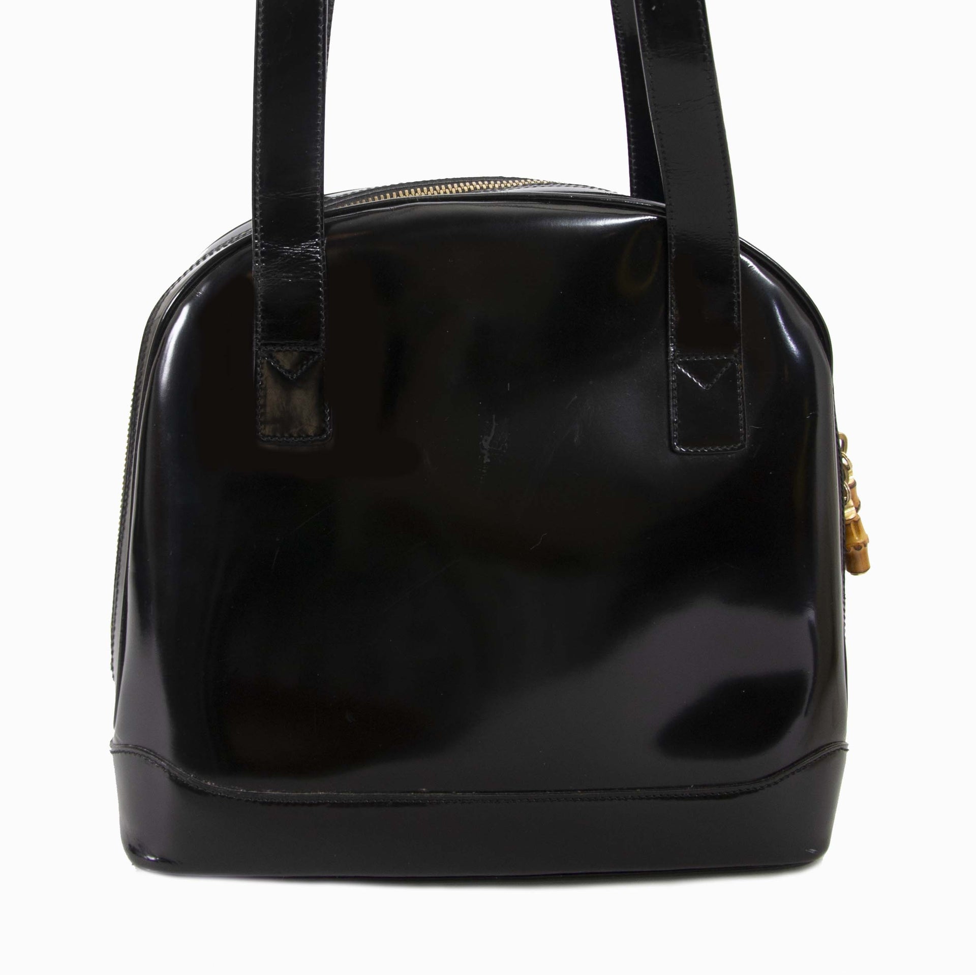 Gucci Patent Leather Shoulder Bag for sale at Labellov secondhand luxury