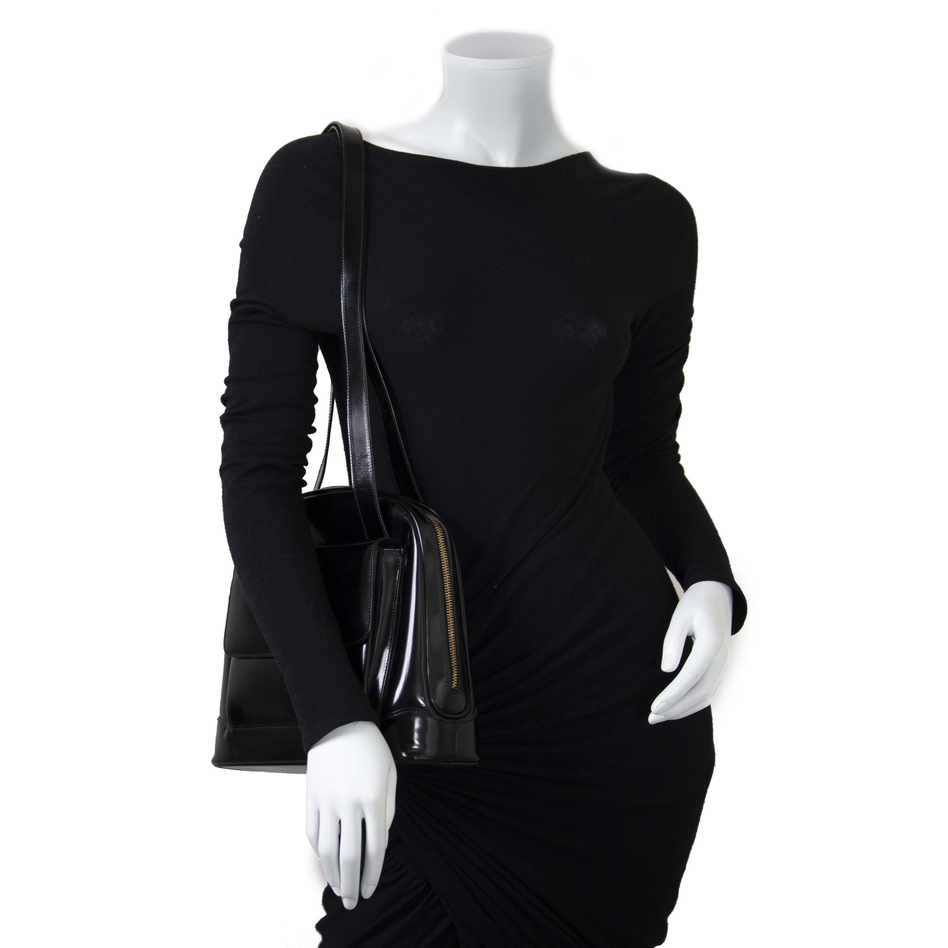 Gucci Patent Leather Shoulder Bag te koop bij Labellov in Antwerpen