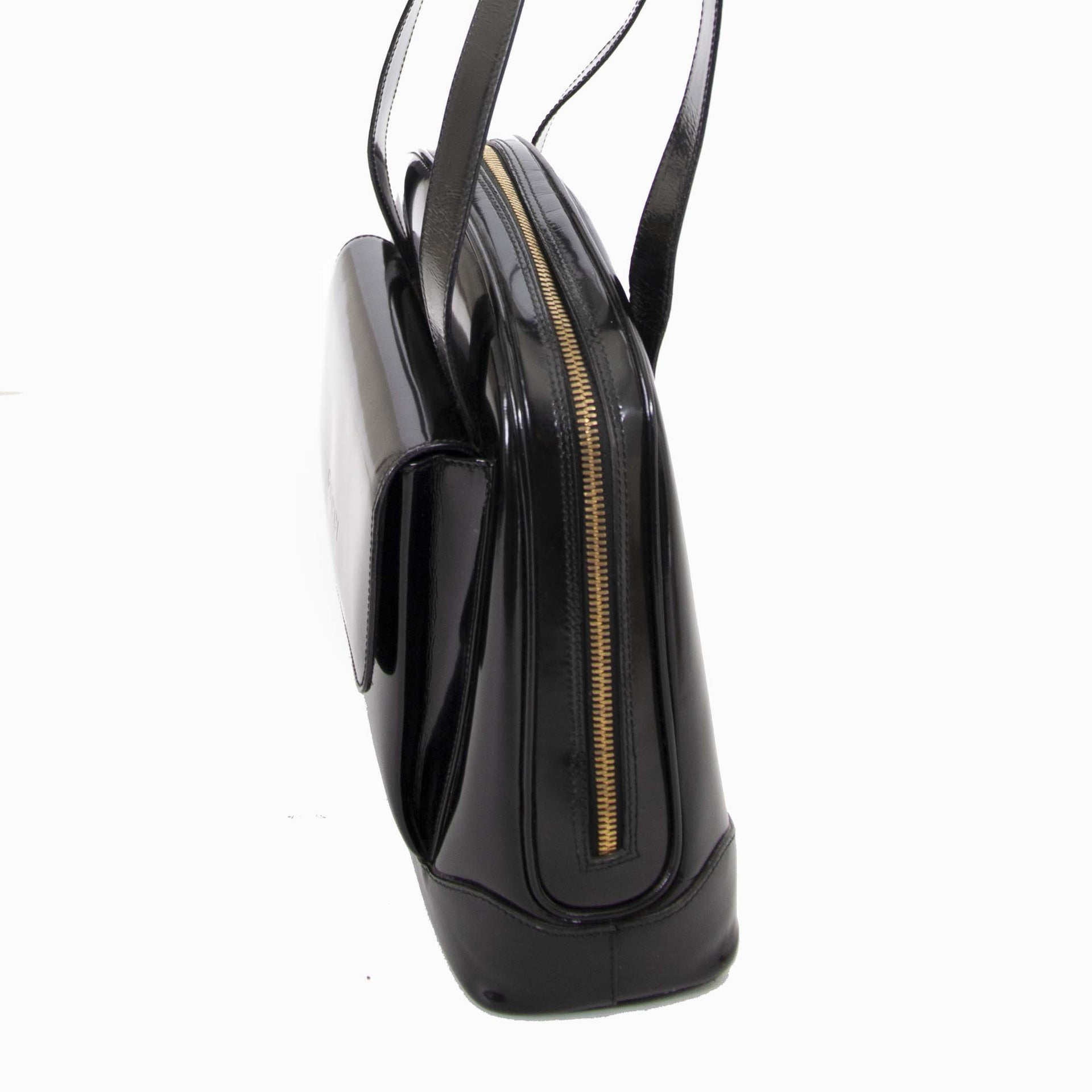 Gucci Patent Leather Shoulder Bag