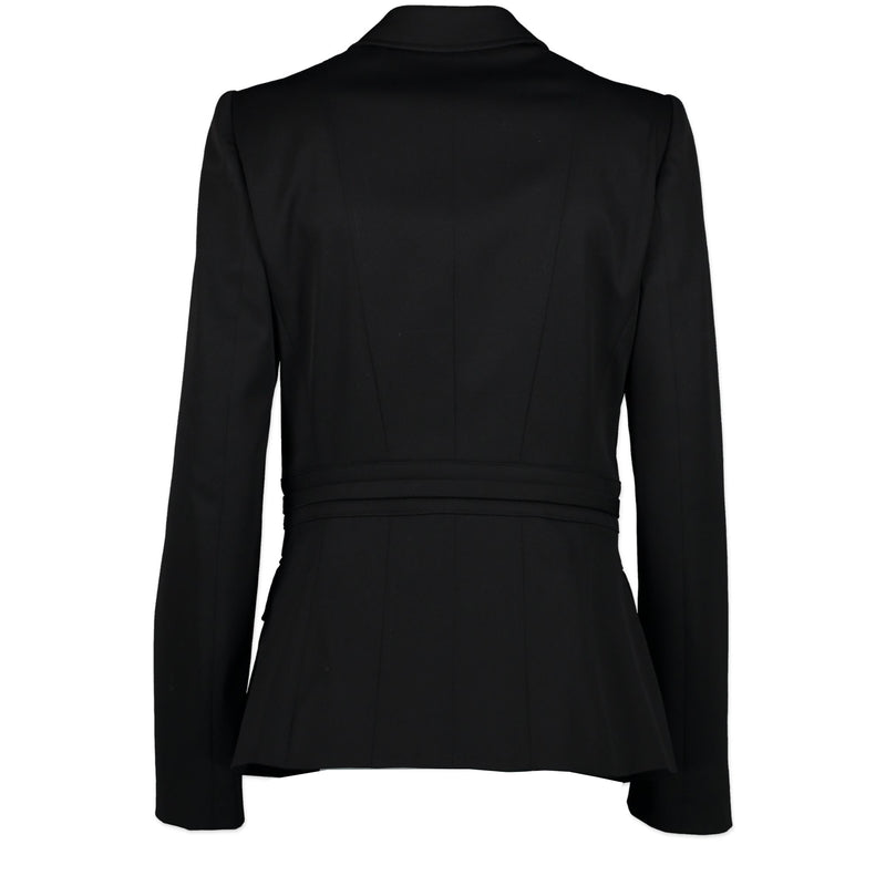 Gucci Black Logo Blazer - Size 40