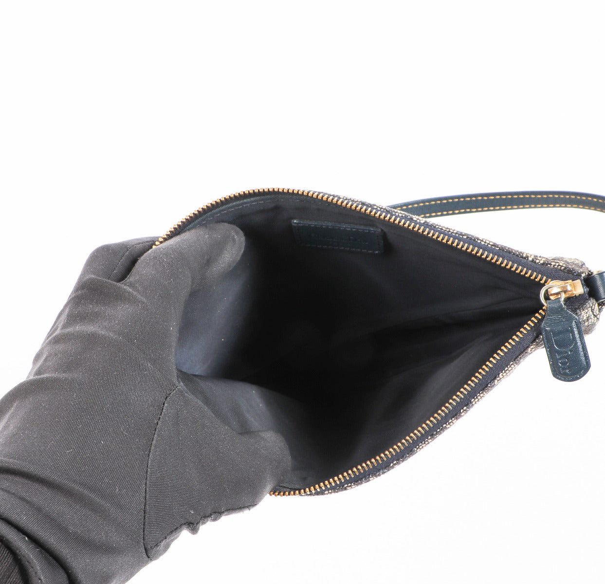 Christian Dior Vintage Monogram Saddle Bag Pochette
