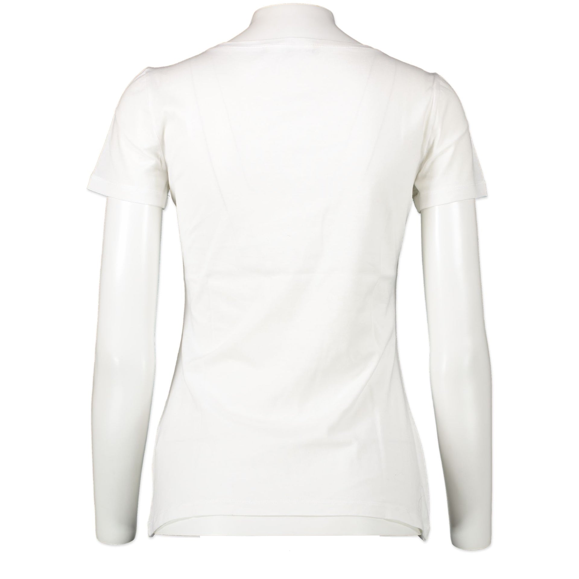 *retour* Gucci White Ribbon Print T-shirt - Size S