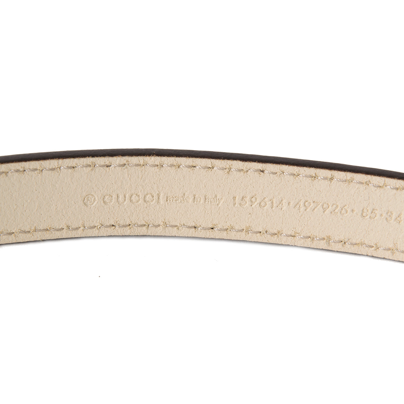 acheter comme neuf Gucci cream Belt best price wordwide shipping