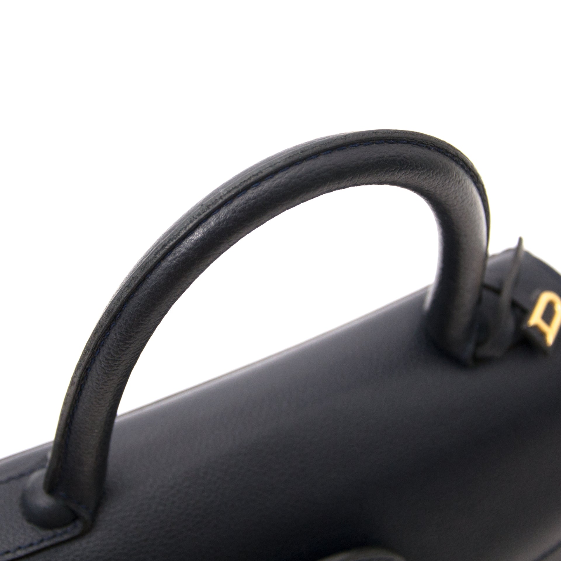 koop veilig online aan de beste prijs tweedehands Delvaux Dark Blue Brillant PM