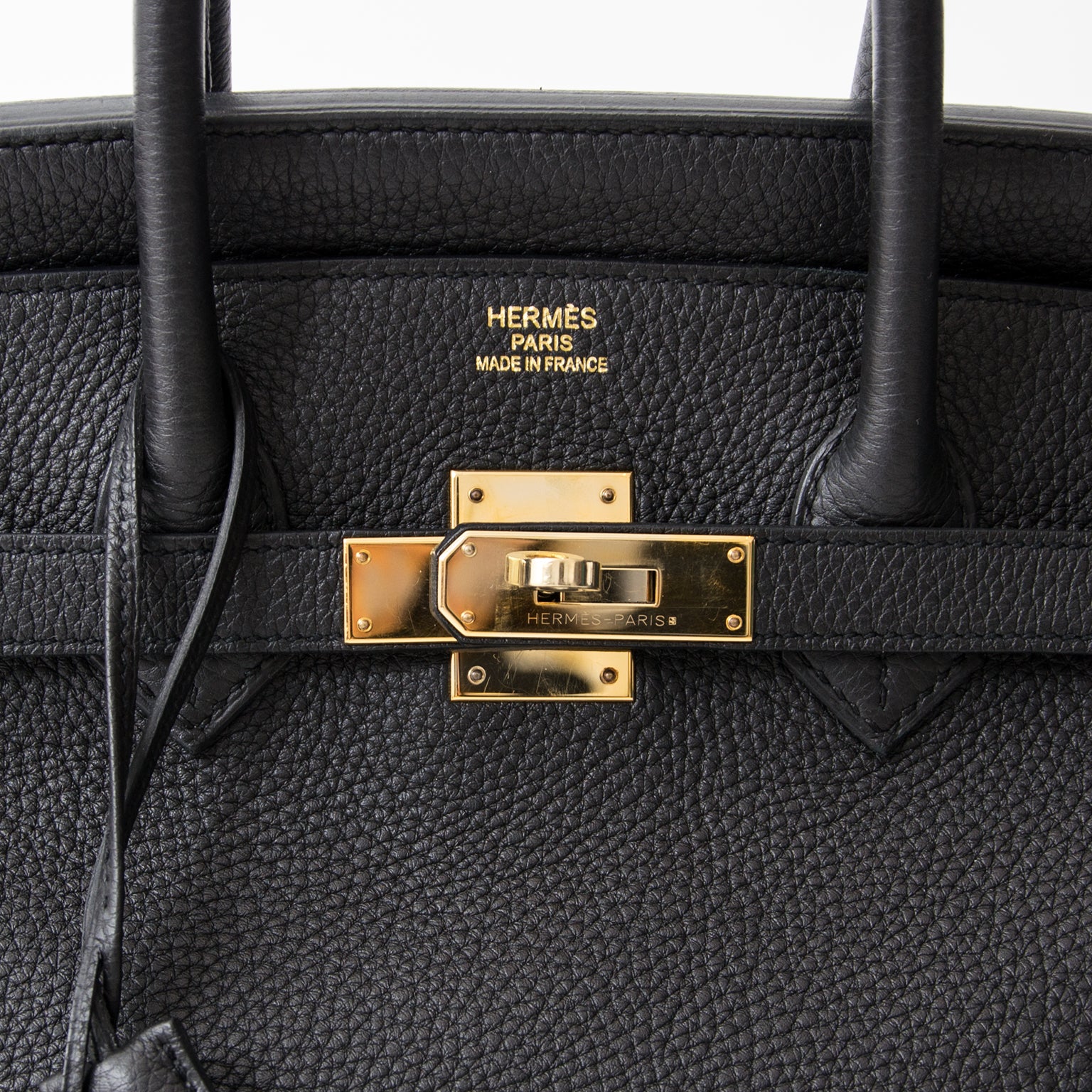 shop real real designer Hermes Birkin 35 Black Togo GHW +INVOICE like new online webshop labellov.Com