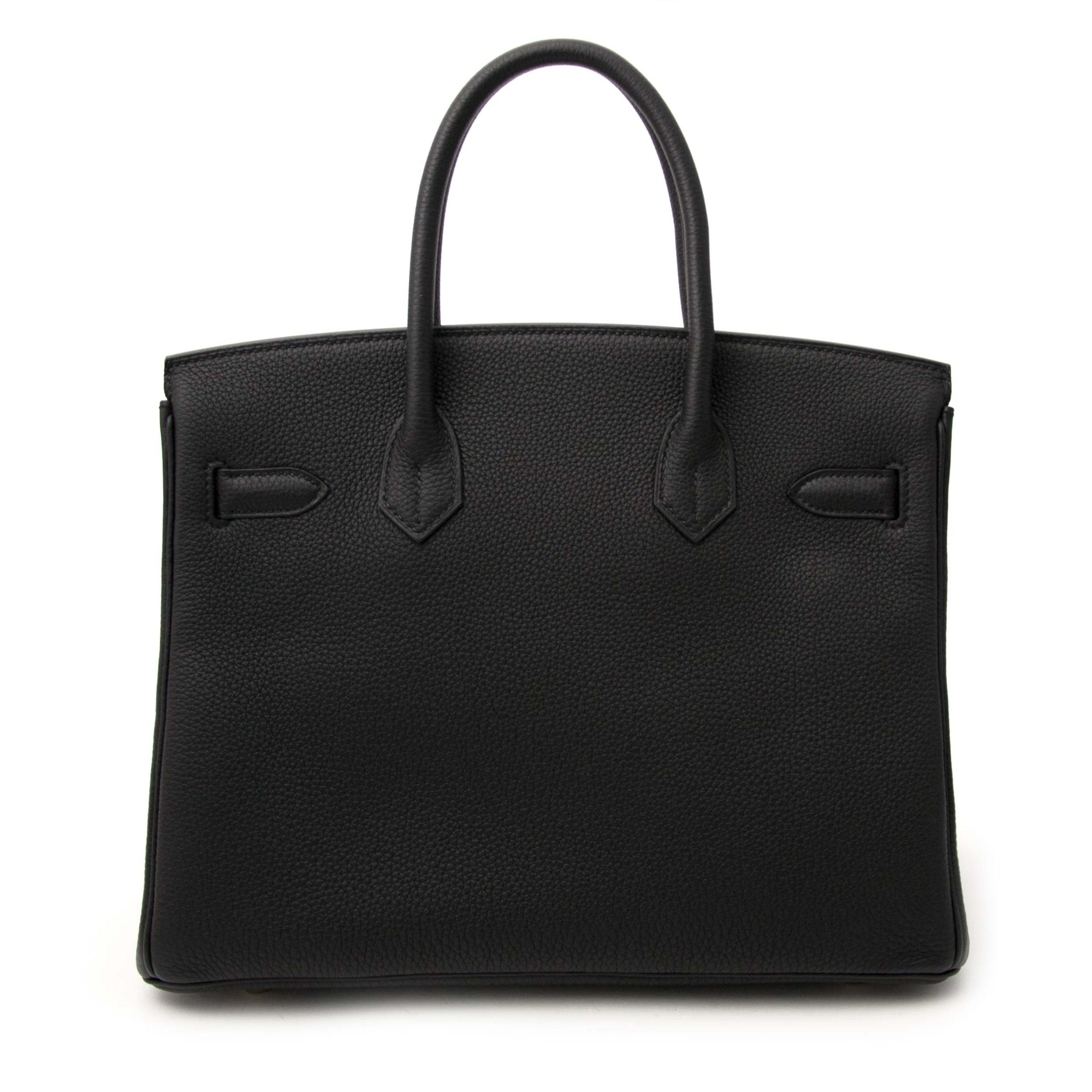 100% authentic Hermes birkin 30 togo black now online at labellov.com, skip the waitinglist