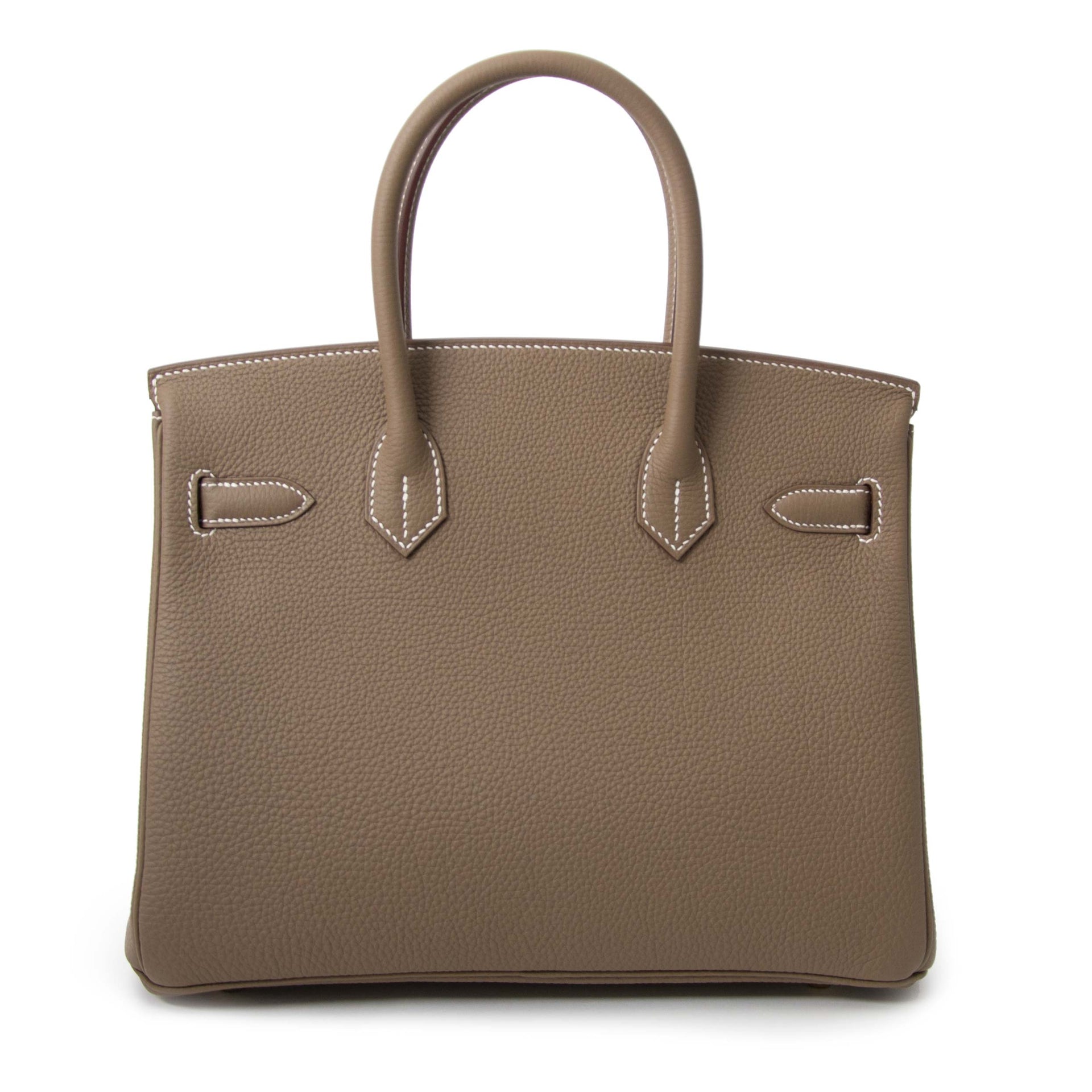 Acheter secur en ligne votre sac Hermès Birkin 30 Etoupe Togo GHW pour le meilleur prix chez Labellov à Anvers