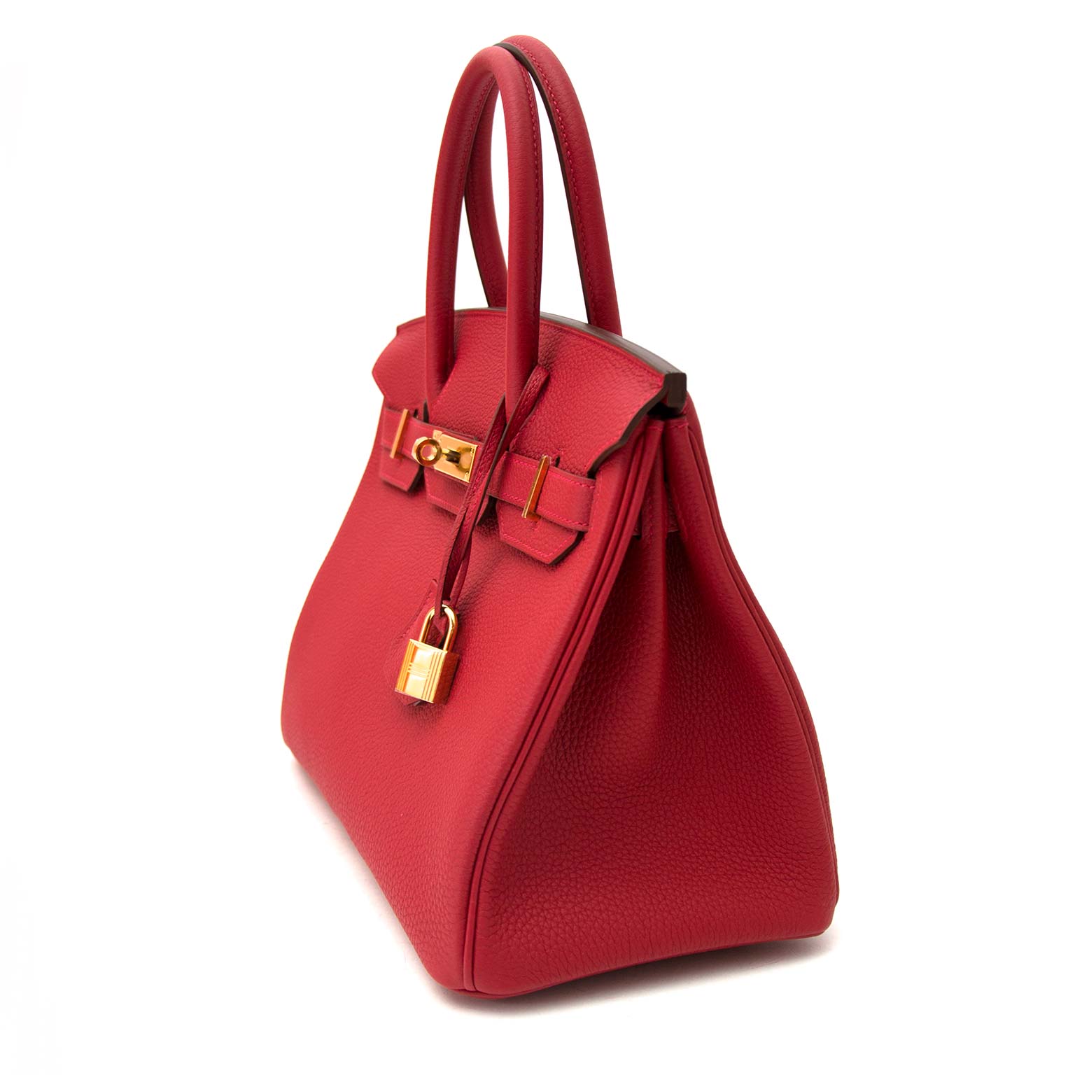 acheter en ligne chez labellov.com hermes birkin 30 rouge vif ghw togo