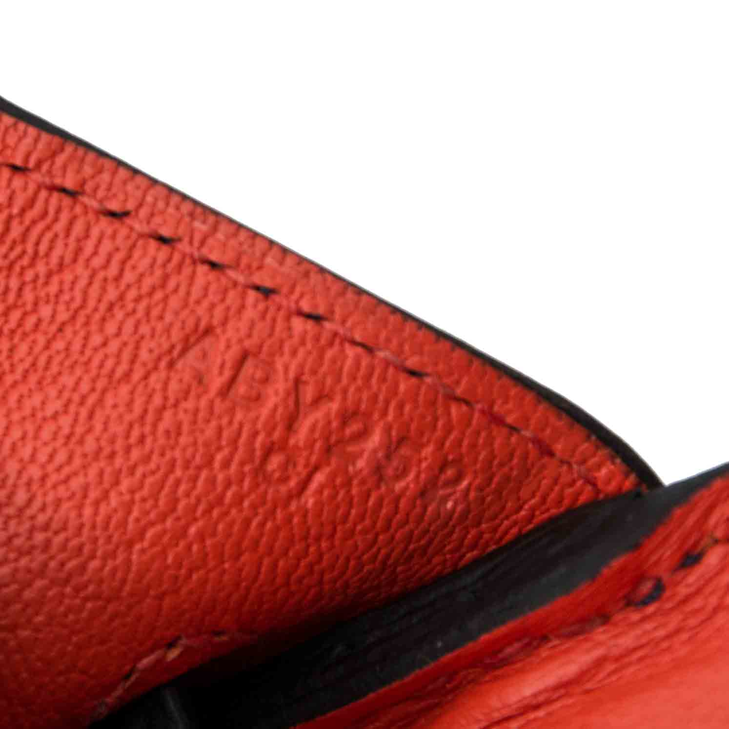 *Never Used* Hermès Birkin 30cm blue nuit/orange poppy PHW