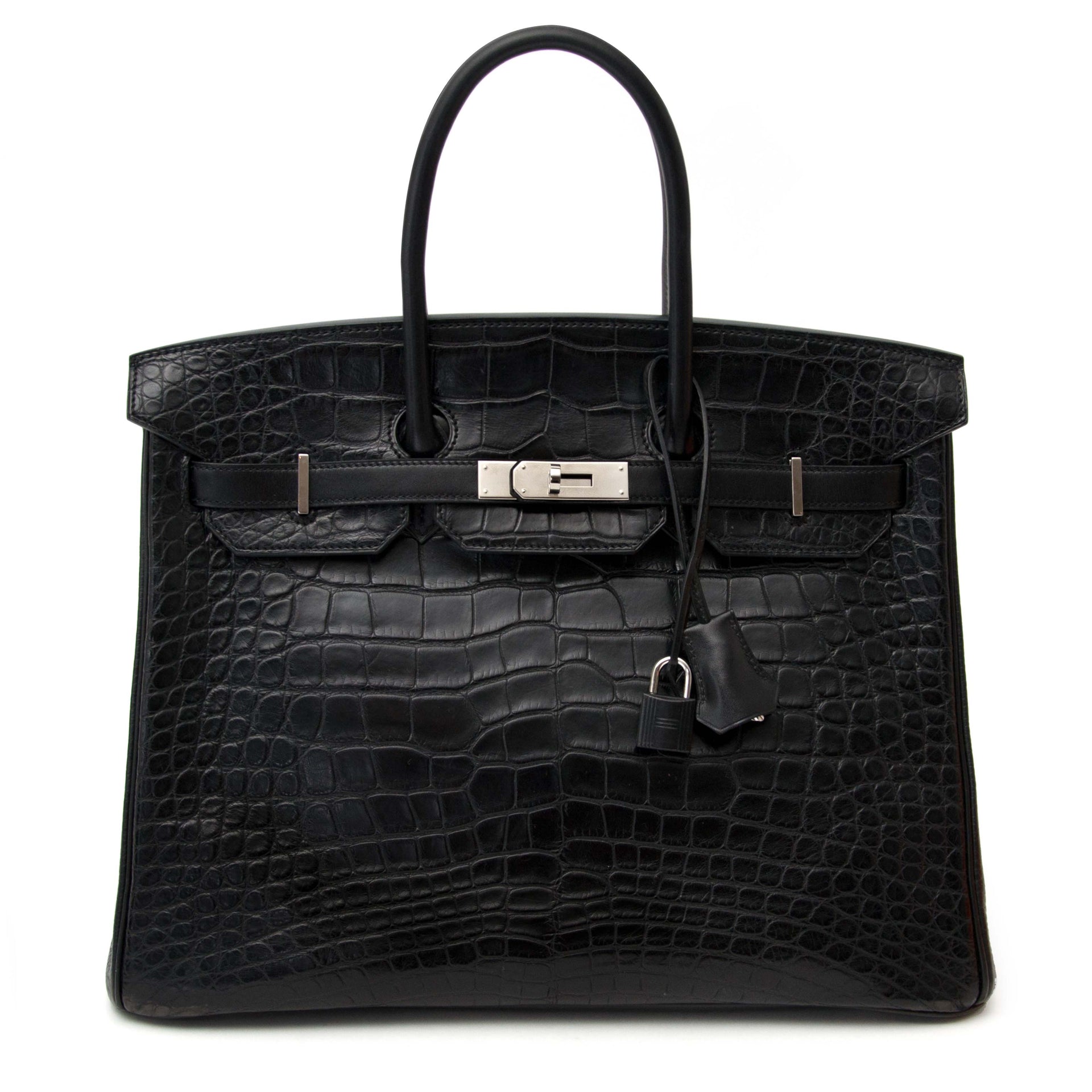 collectors item 3skin Hermes Birkin 35 Alligator