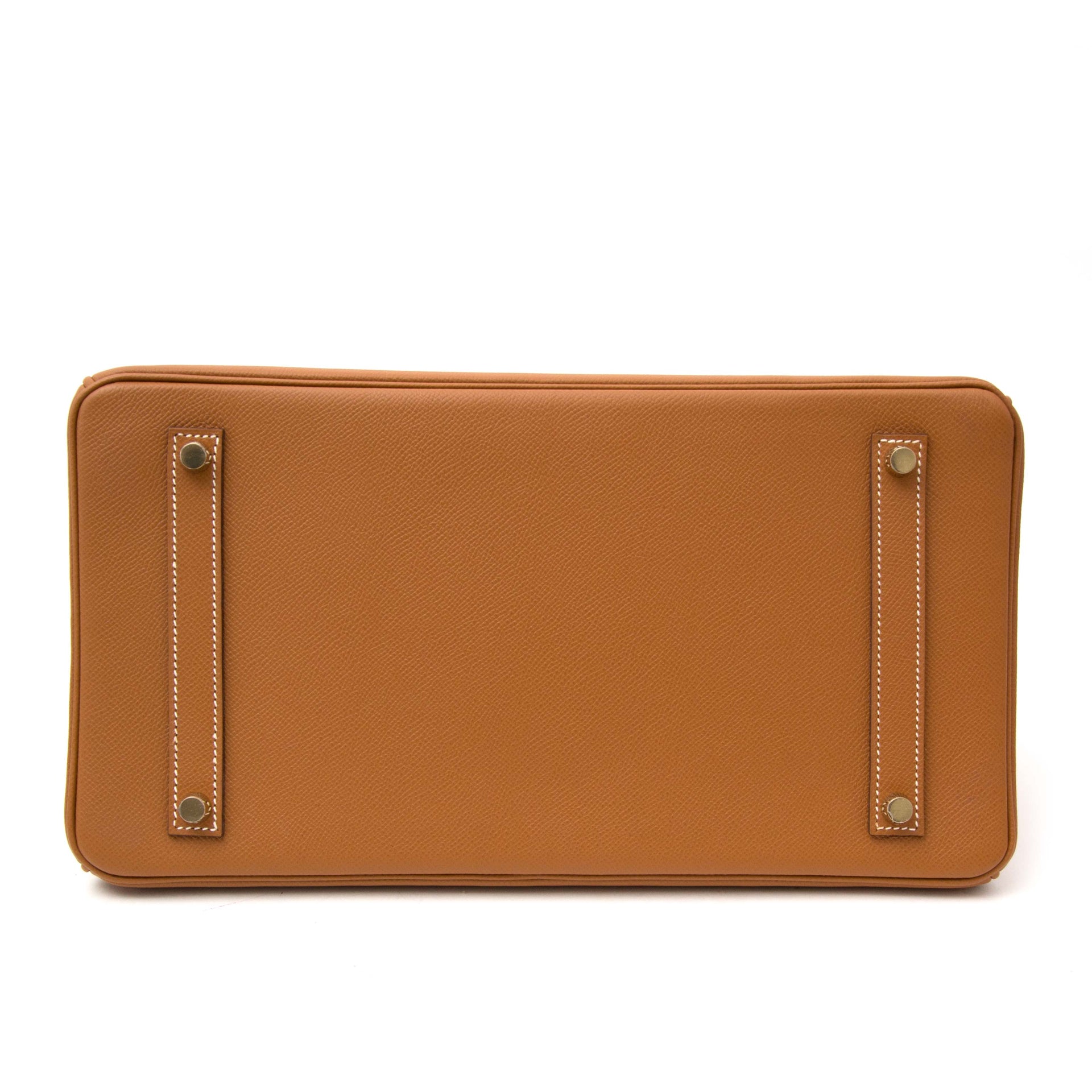 Hermès Birkin 35 Gold Epsom GHW