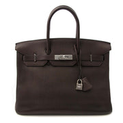 shop safe online Hermes Birkin 35 Togo Chocolat Chevre Pigmente PHW