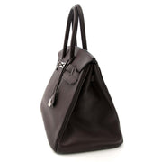 shop safe online your secondhand Hermes Birkin 35 Togo Chocolat Chevre Pigmente PHW