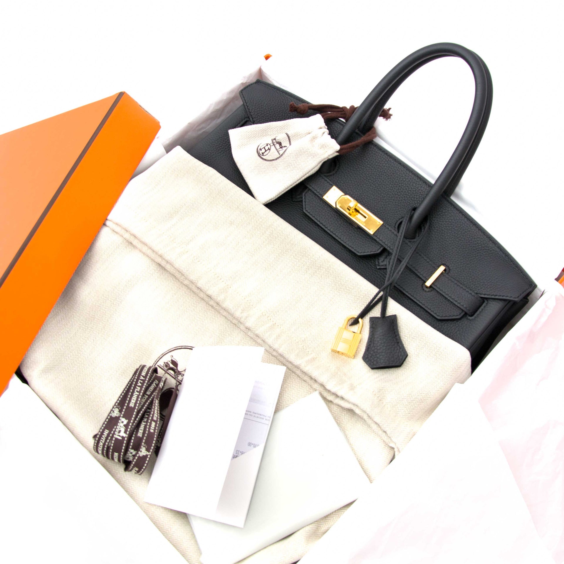 100% authentic hermes birkin 35 togo plomb for sale at labellov.com, skip the waitinglist