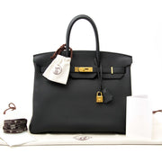 skip the waitinglist and get your hermes birkin togo 35 plomb now!