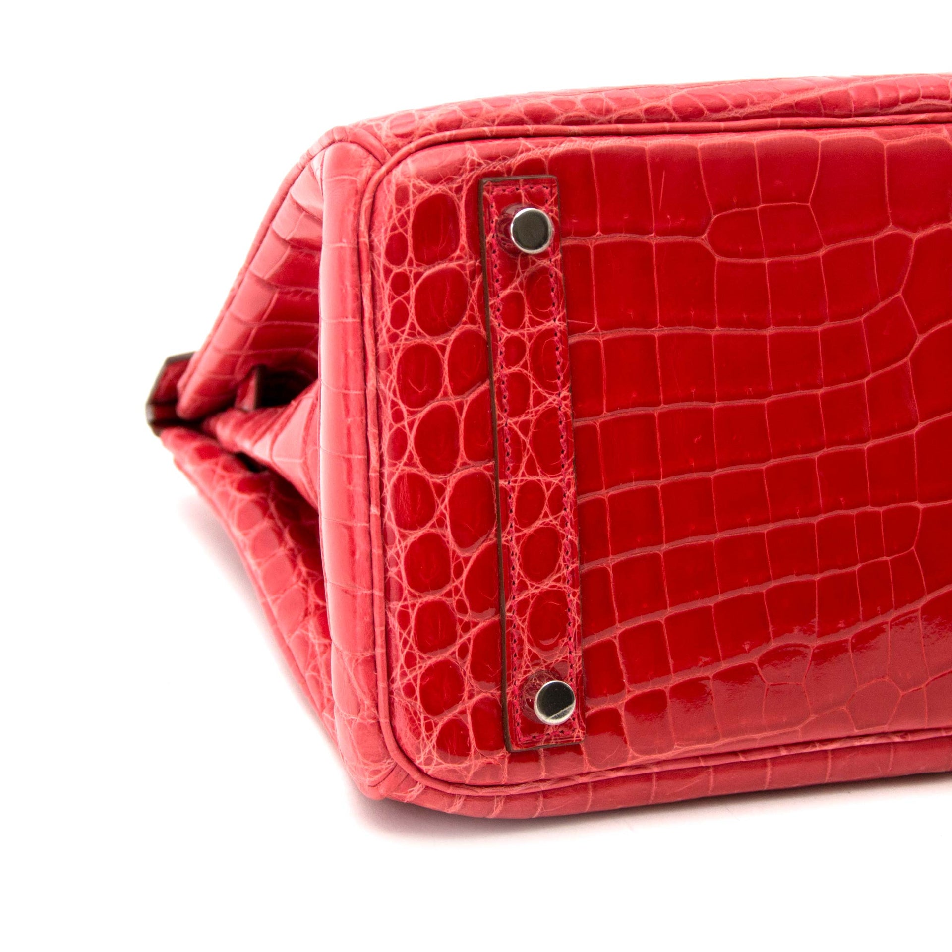 Hermès Birkin 30 Crocodile Niloticus Lisse Géranium