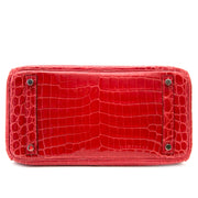 buy safe and secure online at labellov.com for the best price hermes crocodile niloticus geranium phw