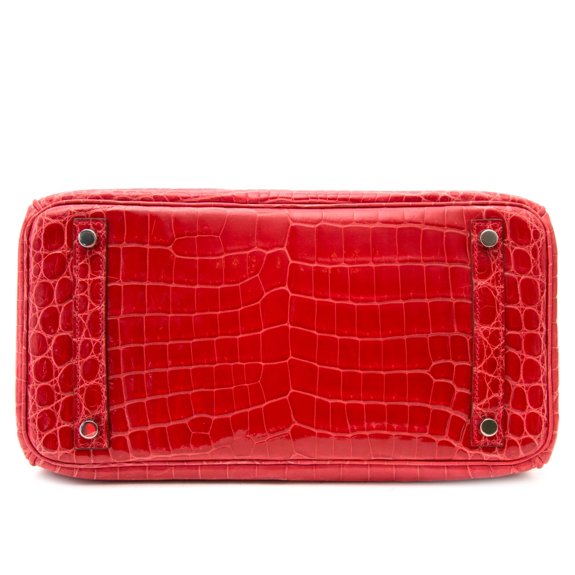 buy safe and secure online at labellov.com for the best price hermes crocodile niloticus geranium phw