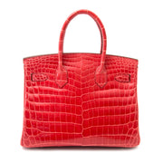 koop uw hermes birkin 30 geranium crocodile niloticus nu online op labellov.com te antwerpen.