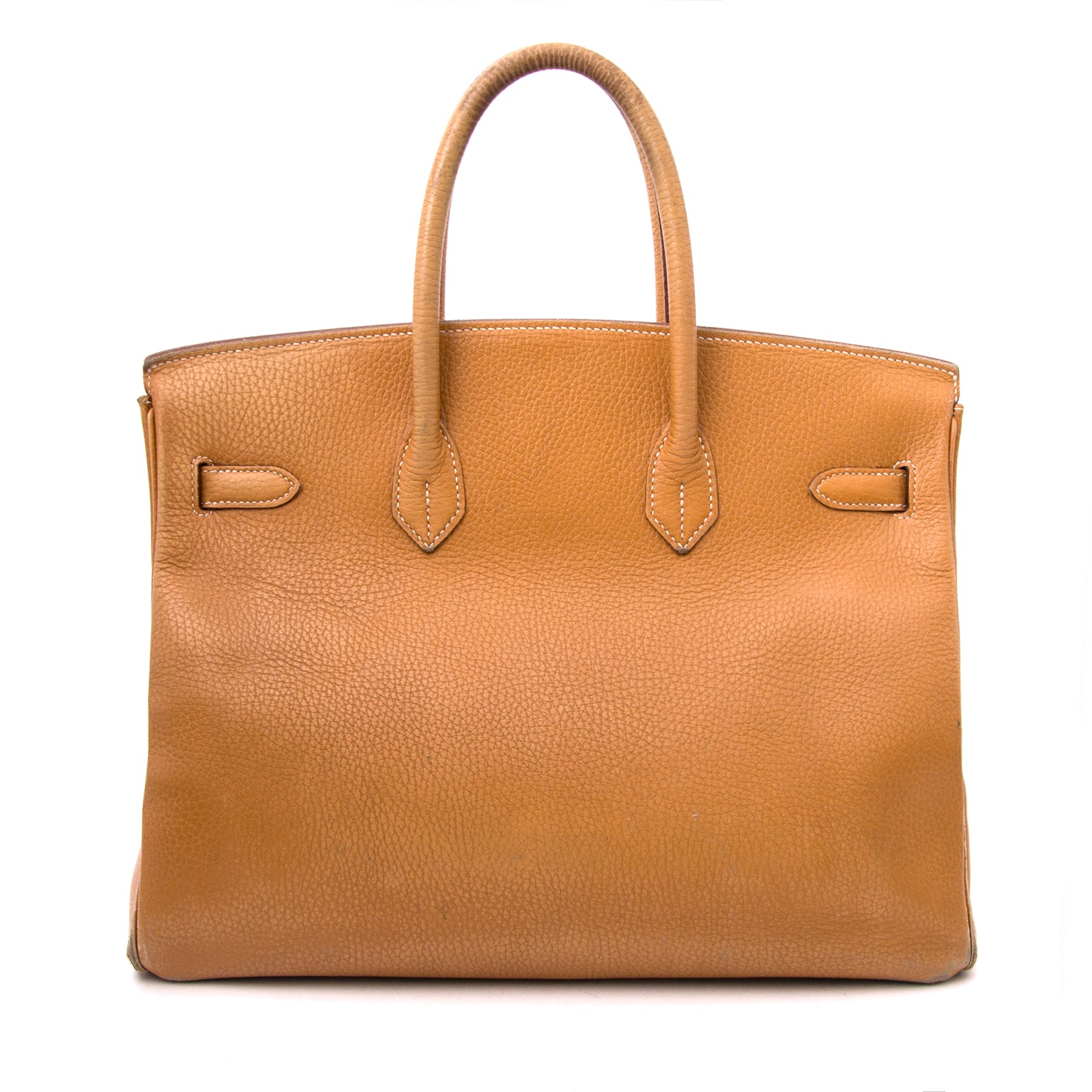 comme neuf Hermes Birkin 35 Gold Veau Fjord site en ligne pour le meilleur prix