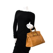 shop veilig online aan de beste prijs jou tweedehands Hermes Birkin 35 Gold Veau Fjord