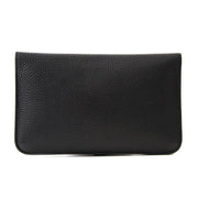 comme neuf Hermès Dogon Black Wallet pour le meilleur prix