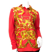 Vintage designer top by Hermes for sale online at Labellov