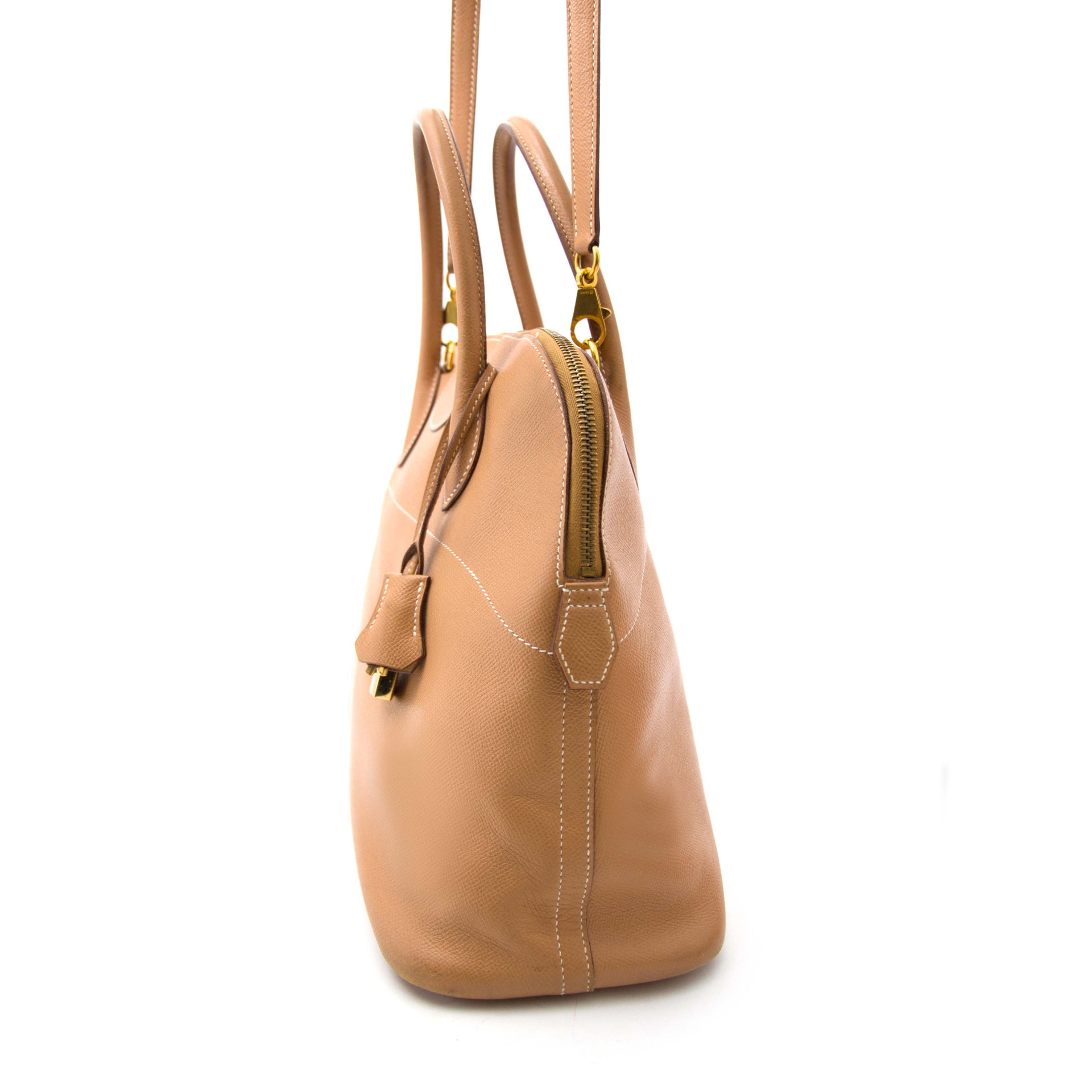 shop online aan de best price Hermes Natural Courchevel Bolide