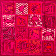 Hermes Silk Boubou H Scarf 70 Fuchsia 2dehands carré in perfecte staat