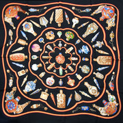 Hermes Silk Scarf Carre 'qu'importe le flacon ' best price secondhand luxury