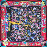 Koop nu veilig online jouw tweedehands Hermès Silk Scarf Carré Fantaisies Indiennes op labellov.com