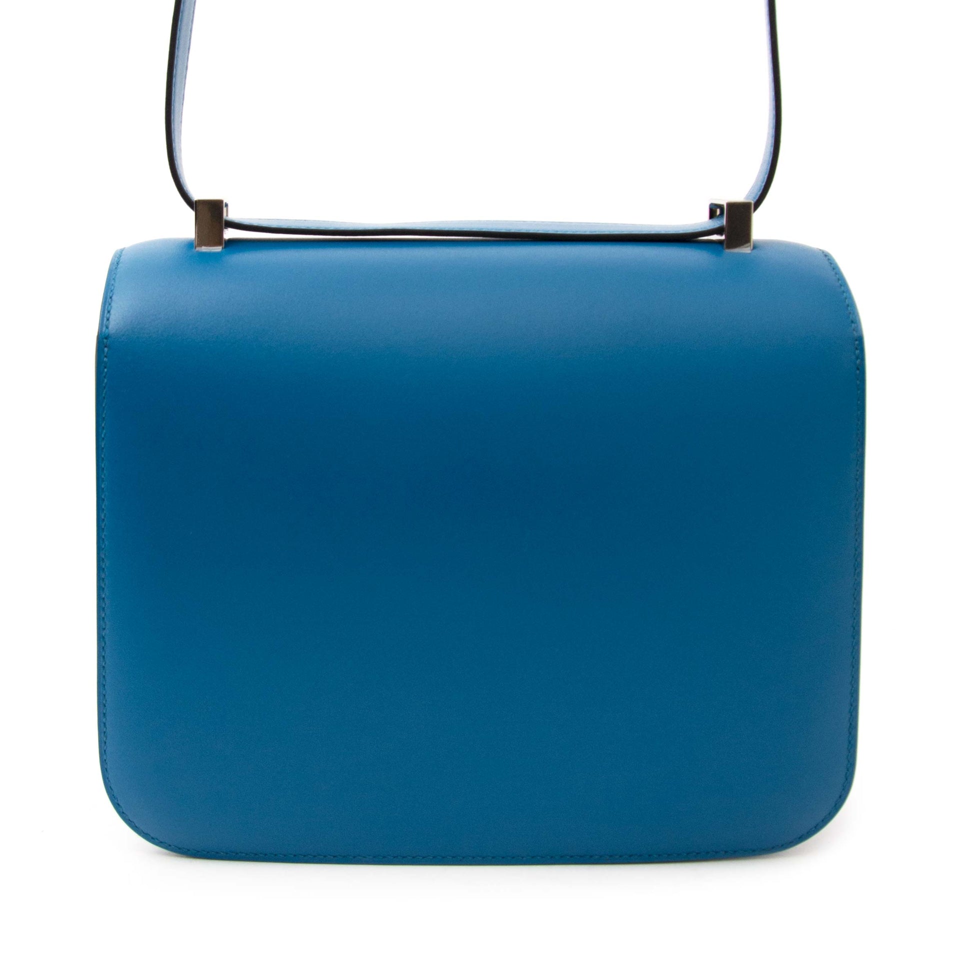 shop safe onlin Never Used Hermes Constance III 24 Bleu Izmir Veau Tadelakt PHW