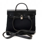 zoek jij online aan de beste prijs Hermes All Black 2 in 1 Herbag Backpack