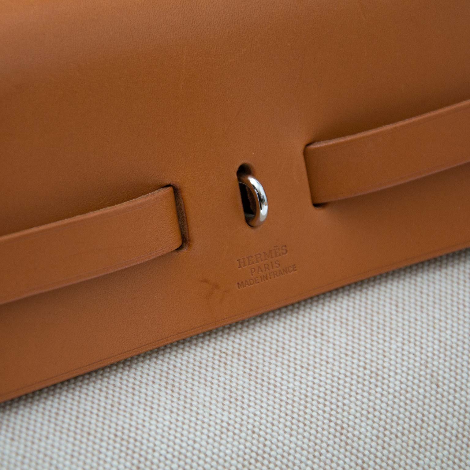 Hermès Herbag 39 Beige 2 in 1