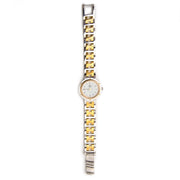 Authentic secondhand silver gold Hermès watch Labellov