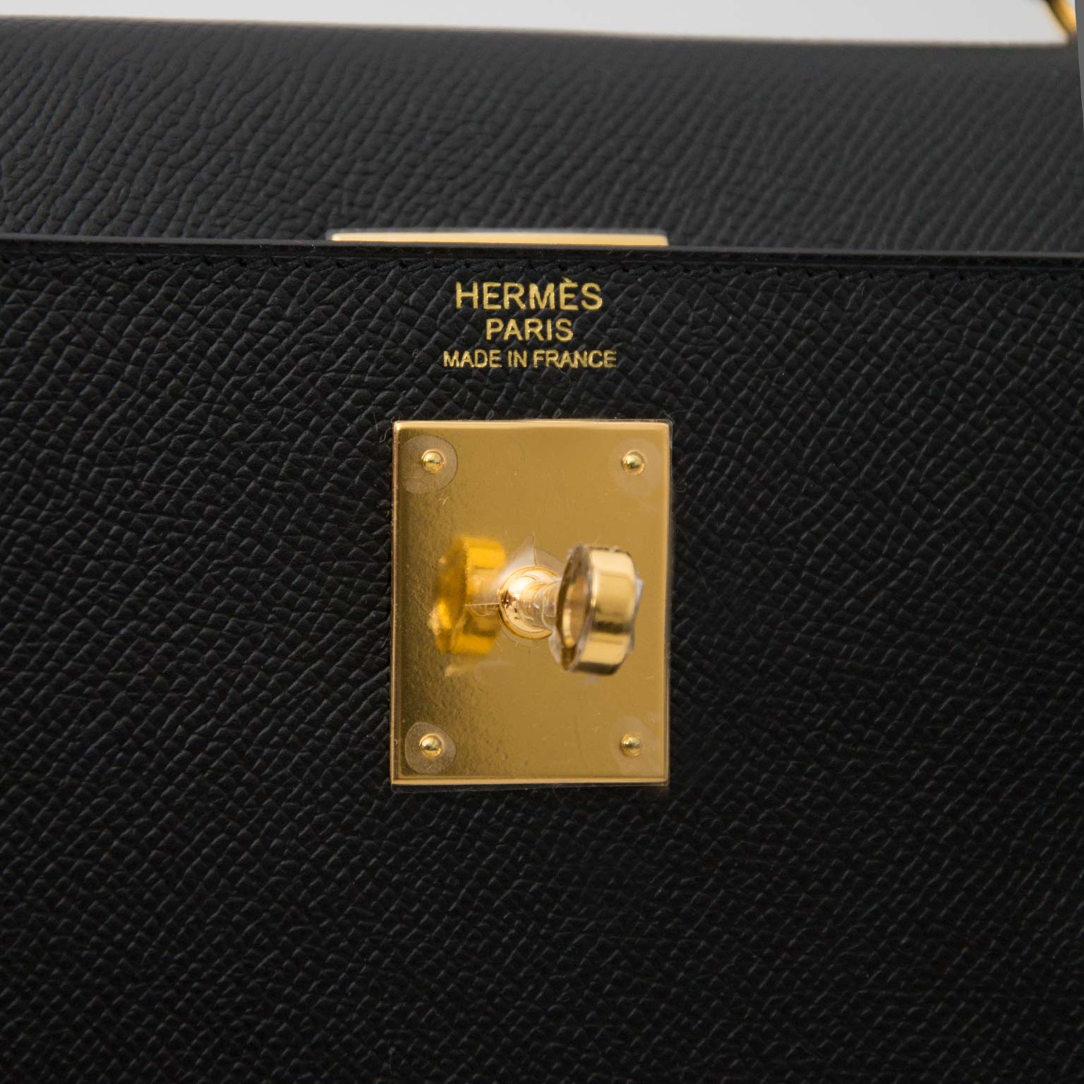 skip the waitinglist and get your hermes kelly black epsom 32 now online at labellov.com antwerp belgium