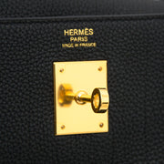 Authenticiteitsgarantie op uw Hermès Kelly Retourne 32 Veau Togo Noir GHW enkel bij Labellov