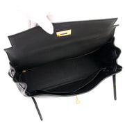 Acheter secur en ligne votre sac Hermès Kelly Retourne 32 Veau Togo Noir GHW pour le meilleur prix