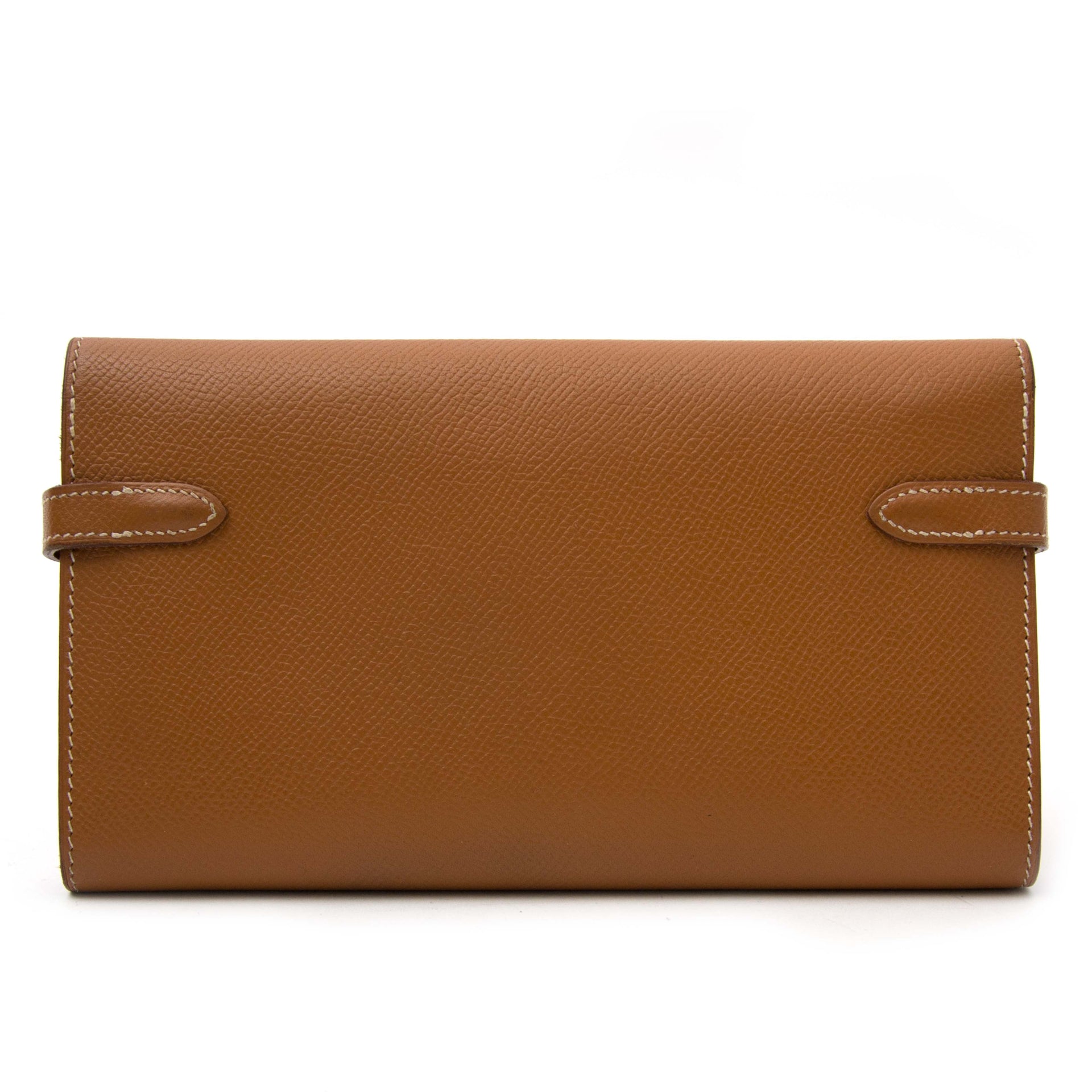 Hermes Gold Epsom Kelly Wallet GHW acheter secur en ligne pour le meilleur prix chez Labellov