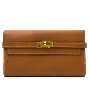 Hermes Gold Epsom Kelly Wallet GHW for sale online