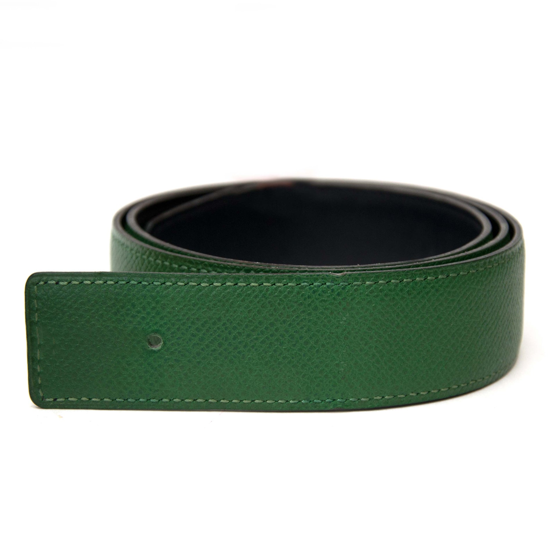 acheter en ligne seconde main Hermes Leather Reversible Belt