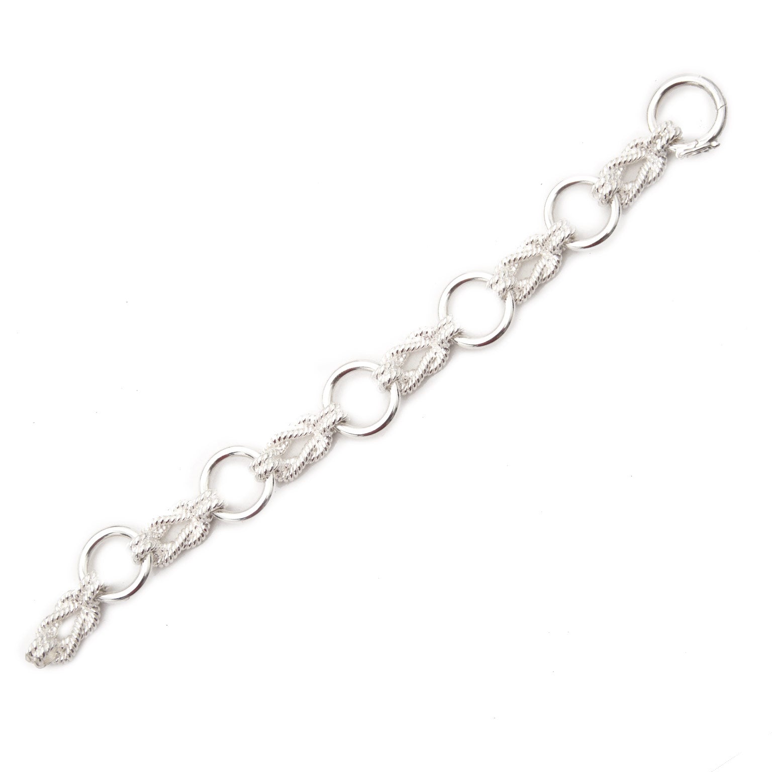 shop online at the beste price your secondhand Hermes Silver Sailor Knot Bracelet