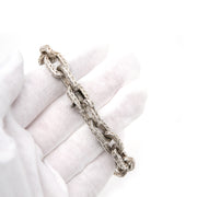 Bent u opzoek naar een Hermès zilveren schakelarmband?