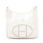 Looking for a Hermès White Evelyne Messenger Bag?